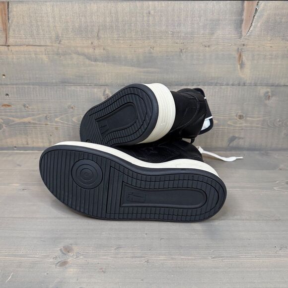 NIB Rick Owens x Converse TURBOWPN Black Sneakers 172342C US Men's 10.5, EU 44.5 - Picture 4 of 8